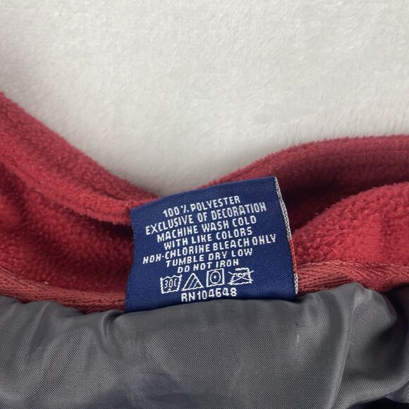 Pro Player Florida State Seminoles Fleece Jacket Mens Large Red Logo Full Zip - Picture 9 of 9